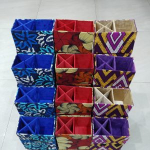 Ankara 2 In 1 Table Organiser