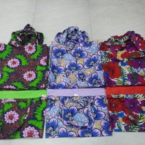 Lined Ankara Shopping Bag