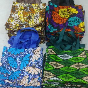 Big Ankara Square Bag